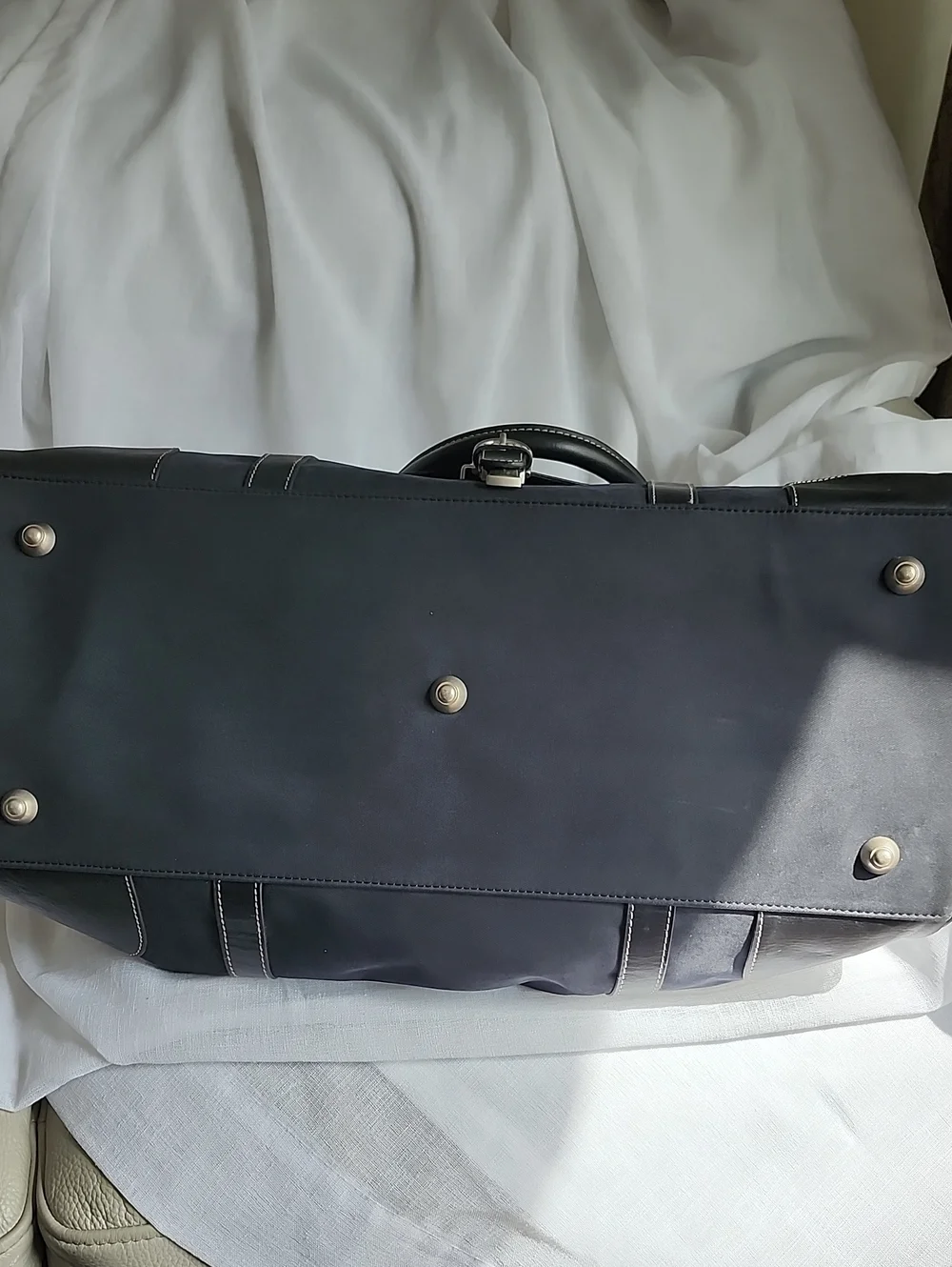 Bellino Made Mercedes-Benz Embossed New Weekender Duffel Shoulder Bag, $95